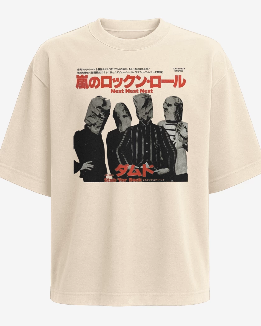 Polera Oversize The Damned Neat JP