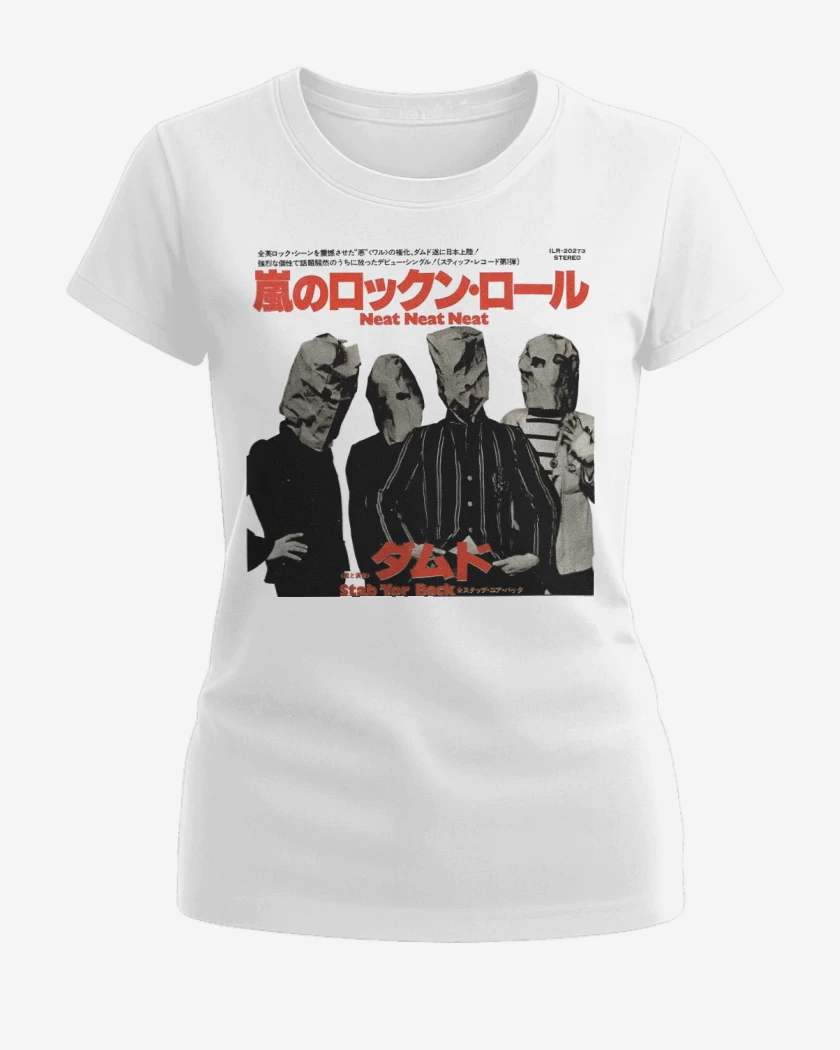 Polera de Mujer Blanco de The Damned Neat JP