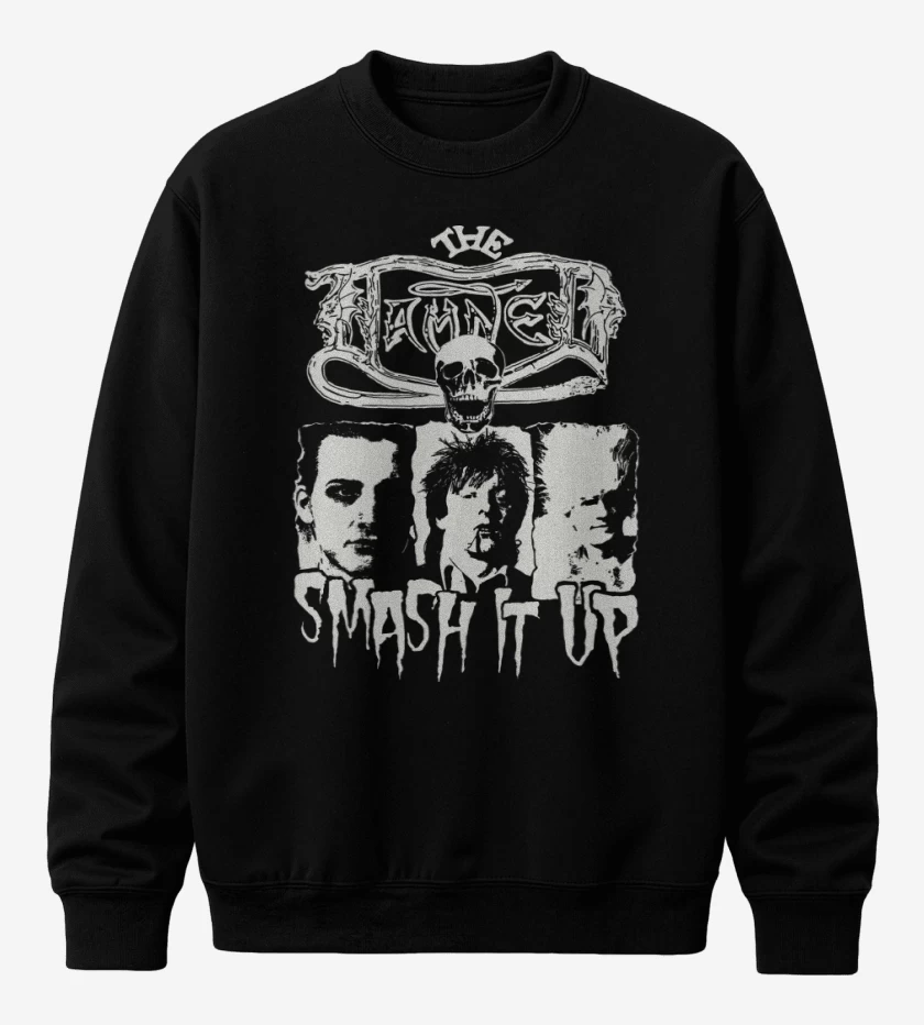 Poleron polo The Damned Smash it Up