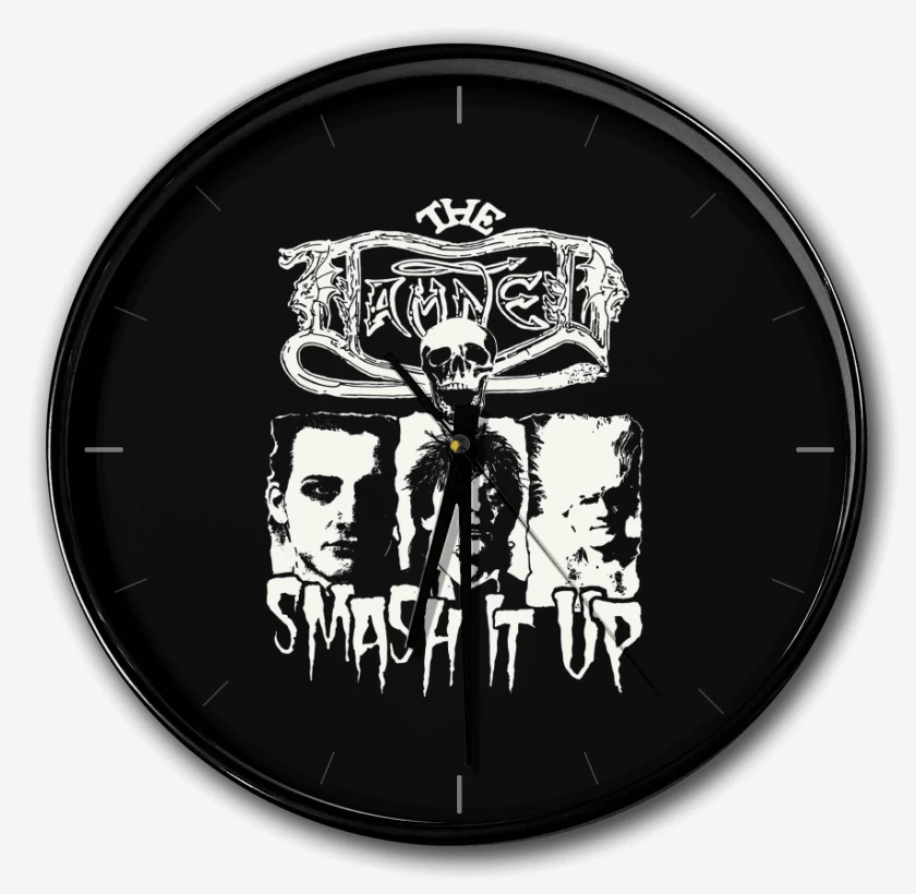 Reloj Negro de The Damned Smash it Up