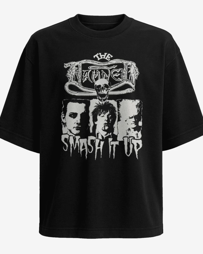 Polera Oversize The Damned Smash it Up