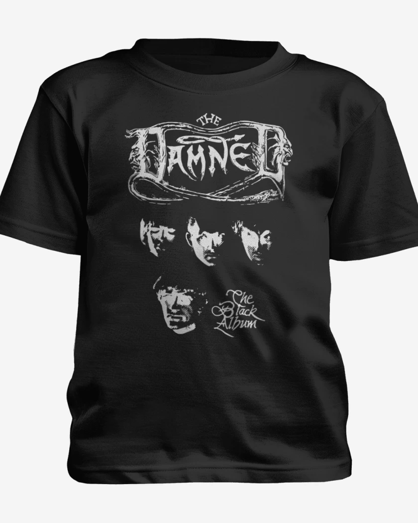Polera de niño Negro de The Damned The Black Album