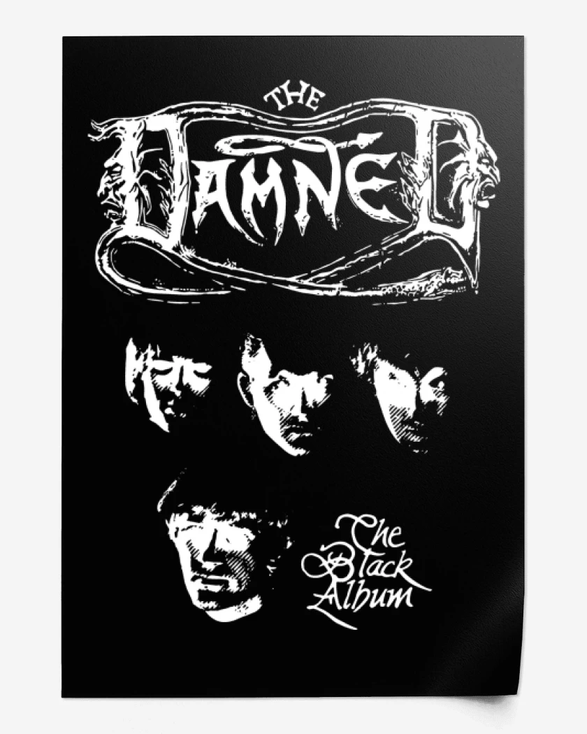Print The Damned The Black Album