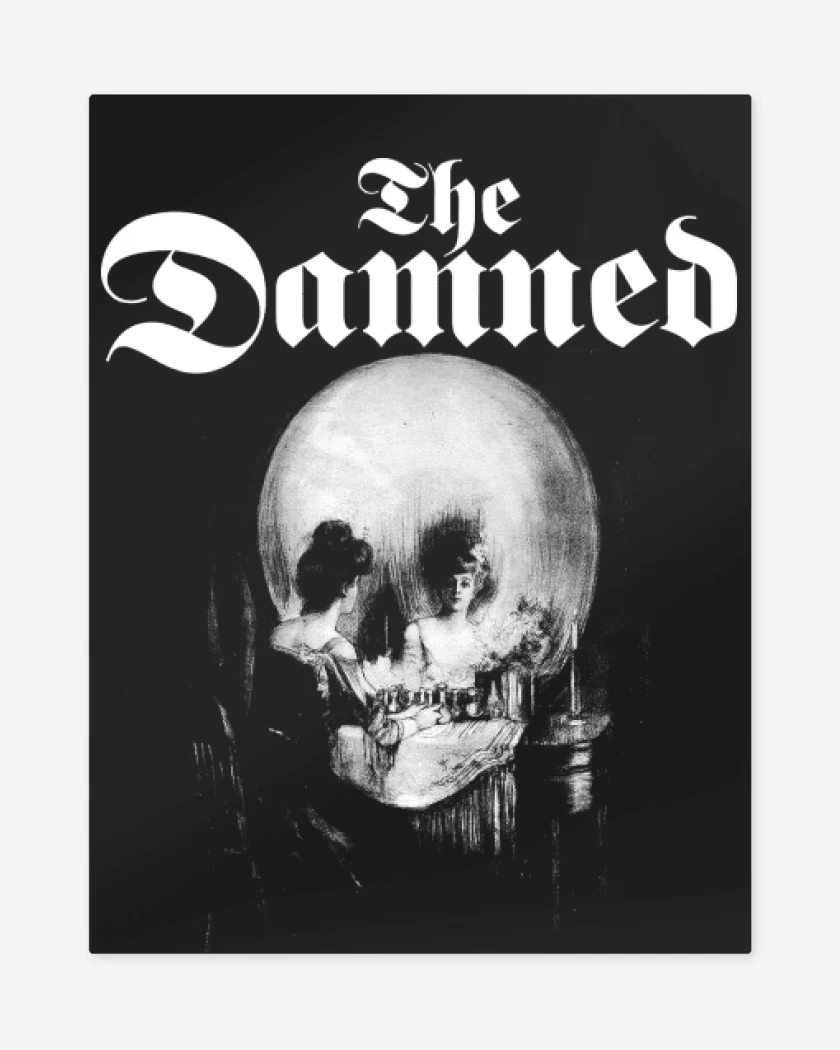 Print metalico The Damned Vanity