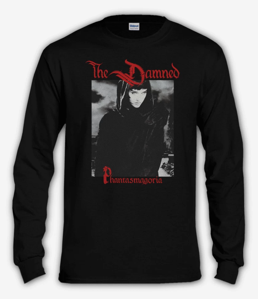 Polera manga larga Negro de The Damned Phantasmagoria