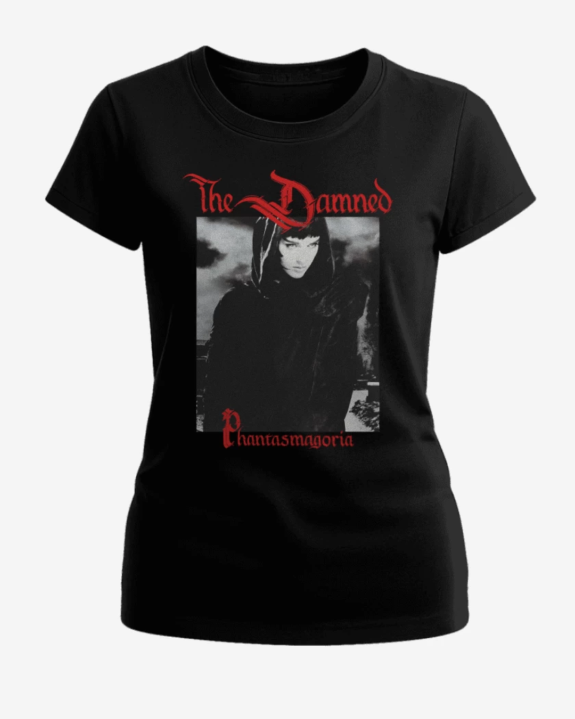 Polera de Mujer Negro de The Damned Phantasmagoria