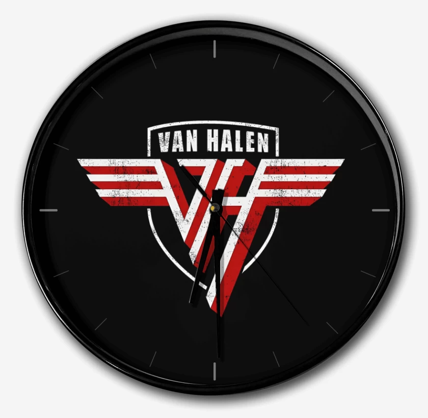 Reloj Negro de Van Halen Logo