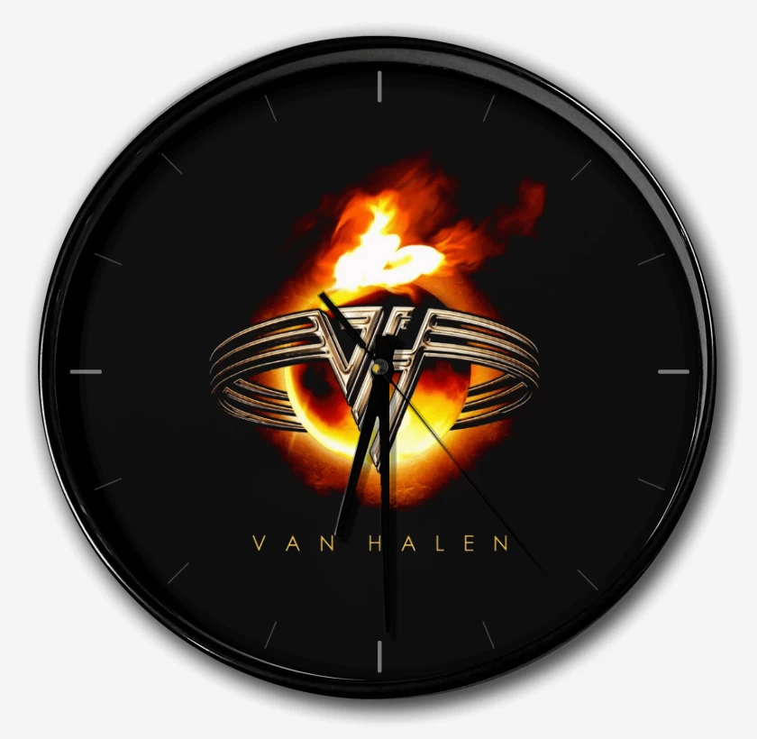 Reloj Negro de Van Halen