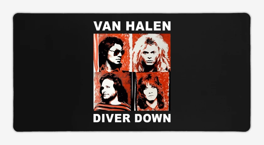 Mouse pad Gamer Van Halen Diver Down