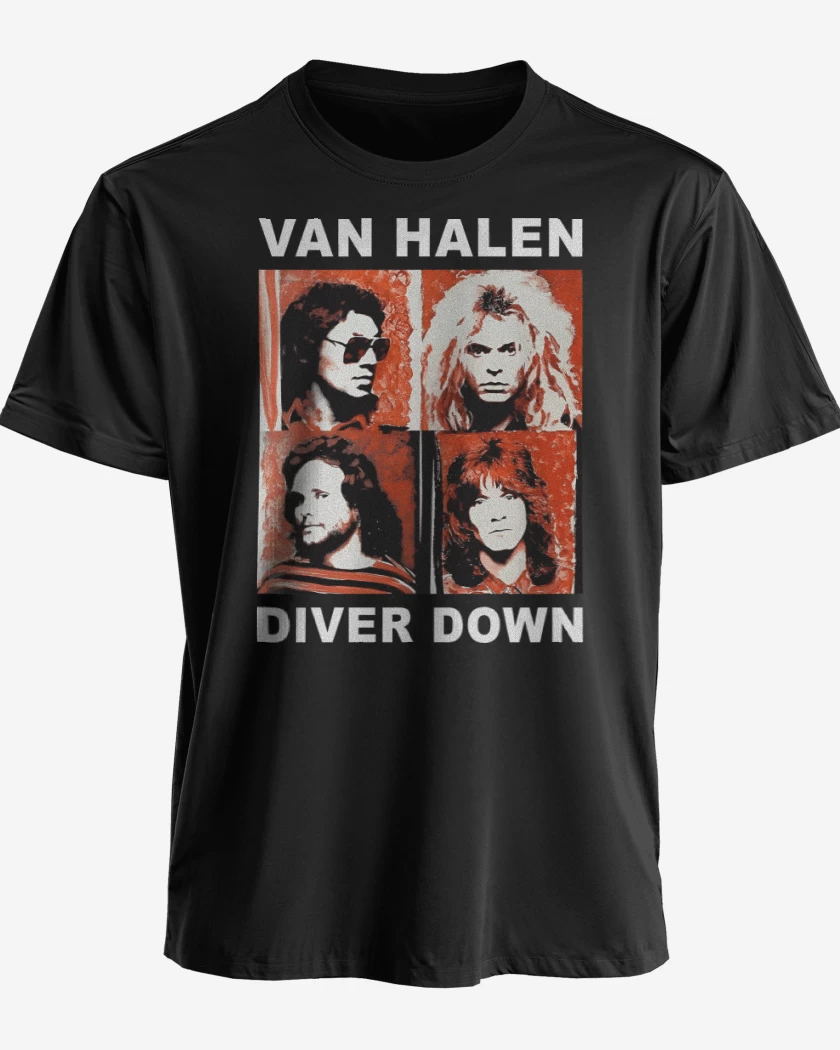Polera Van Halen Diver Down