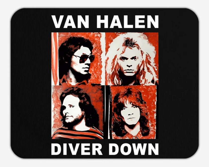 Mousepad Van Halen Diver Down