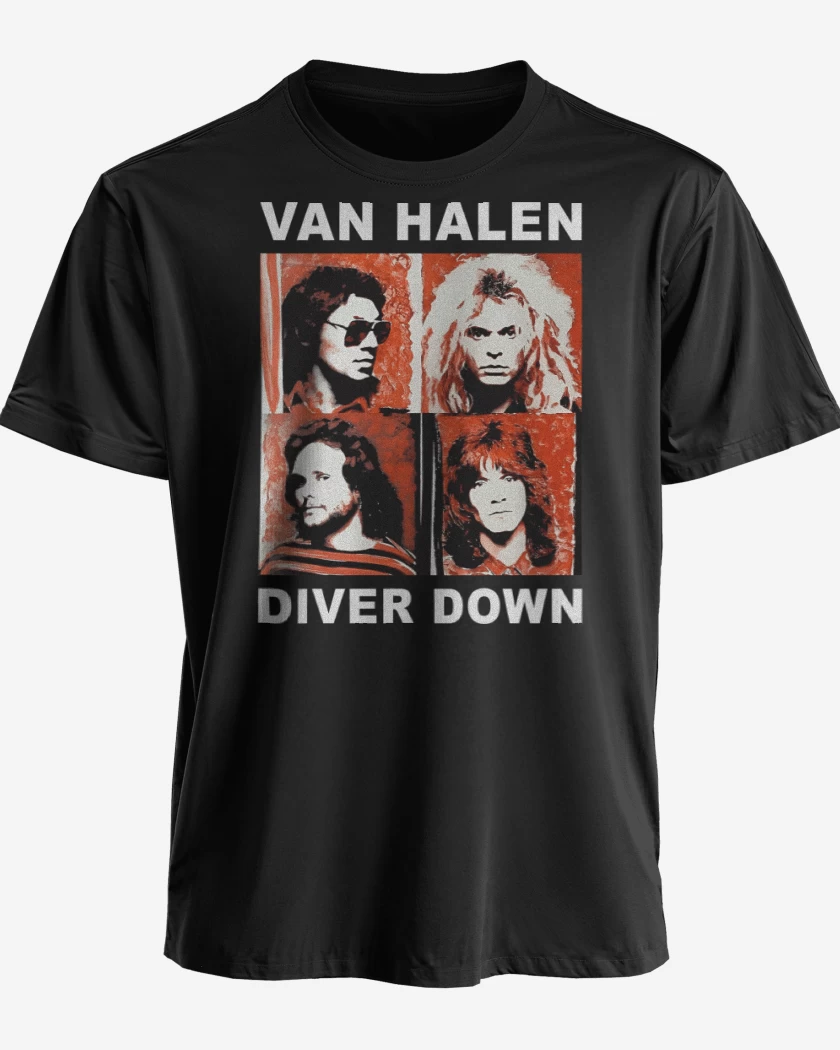 Polera premium Van Halen Diver Down