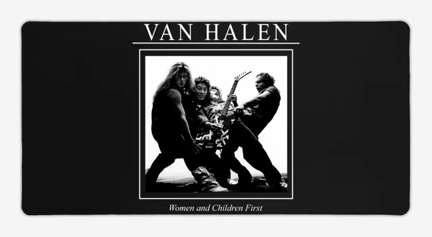 Mouse pad Gamer Van Halen Women and Children