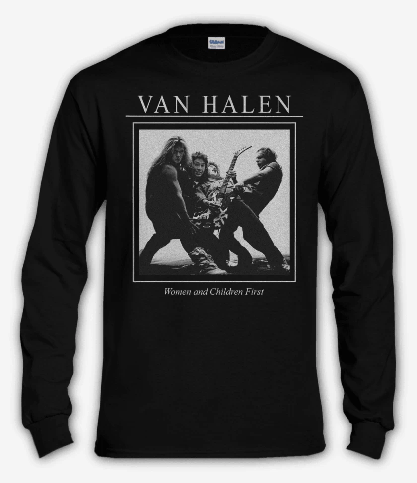 Polera manga larga Van Halen Women and Children