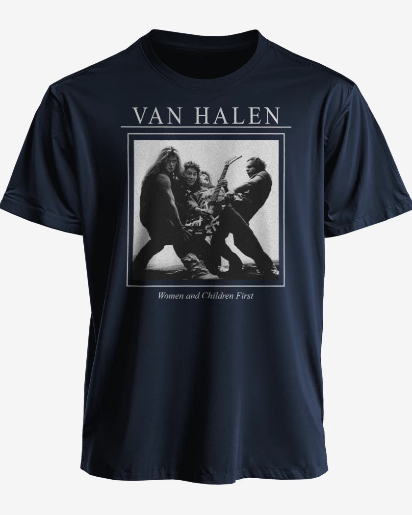 Polera Van Halen Women and Children