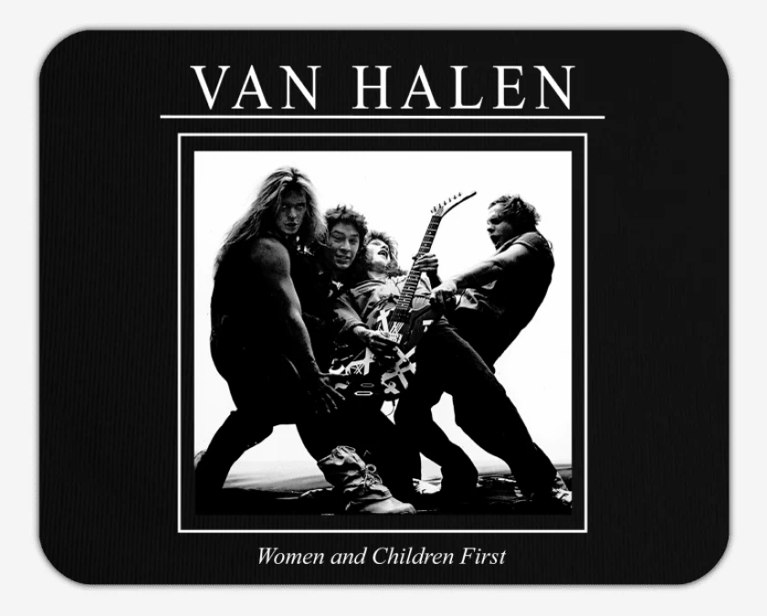Mousepad Van Halen Women and Children