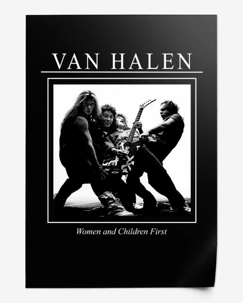 Print Van Halen Women and Children