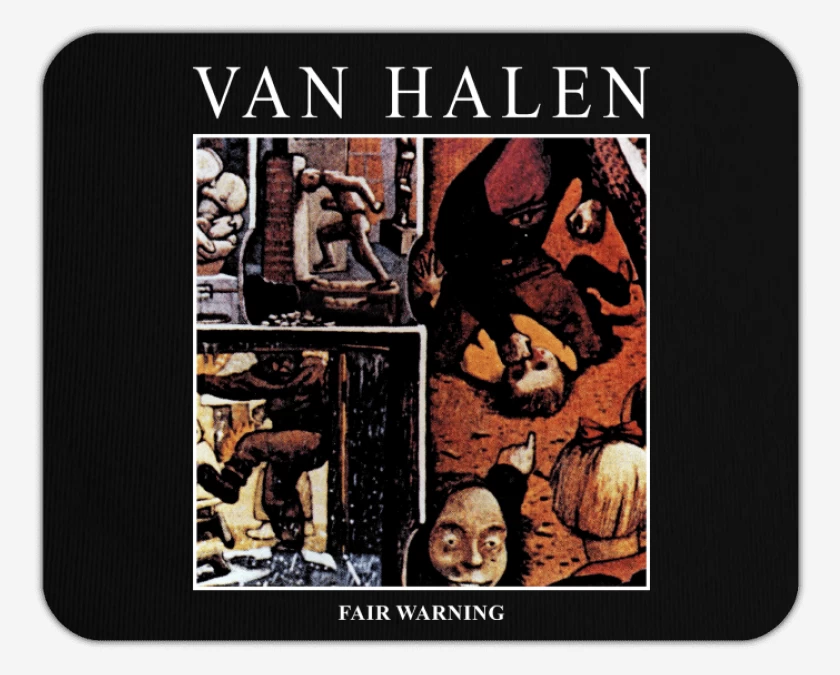 Mousepad Van Halen Fair Warning