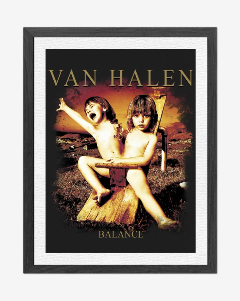 Cuadro decorativo Negro de Van Halen Balance