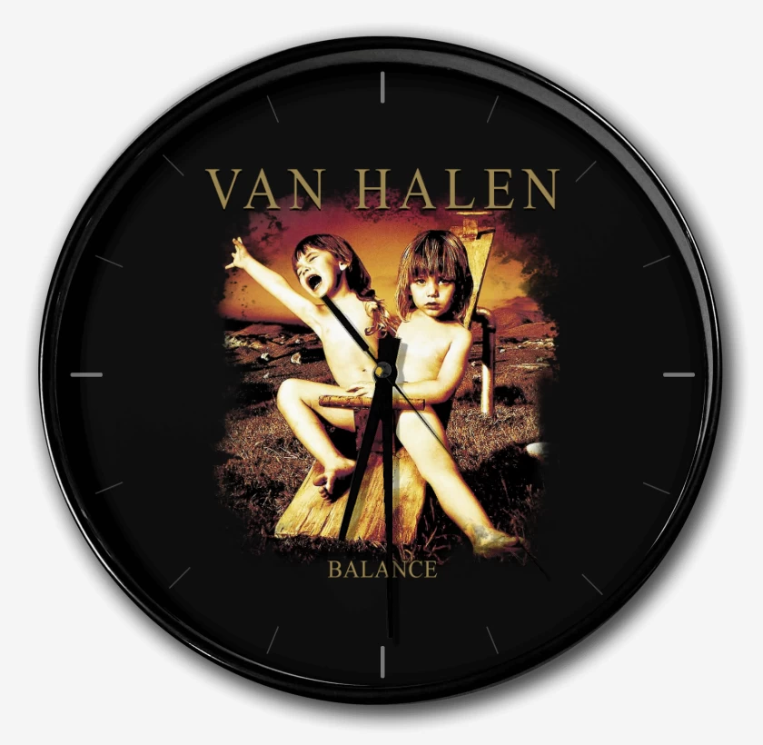 Reloj Negro de Van Halen Balance