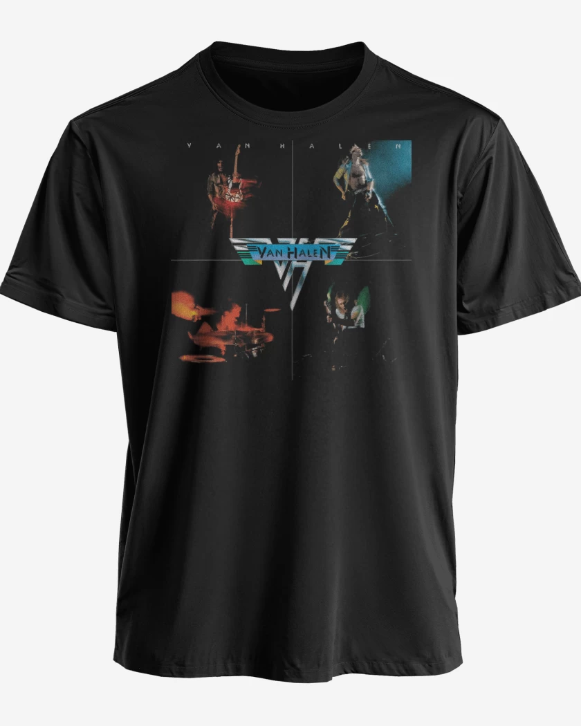 Polera premium Negro de Van Halen I