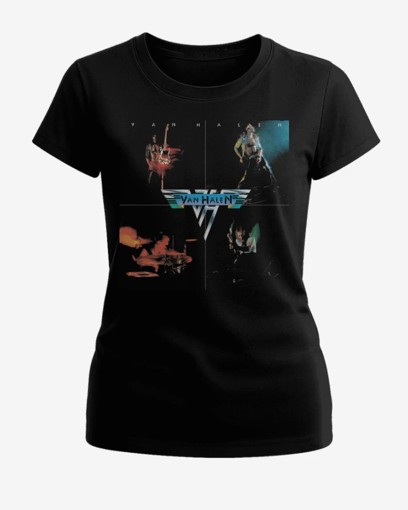 Polera de Mujer Negro de Van Halen I
