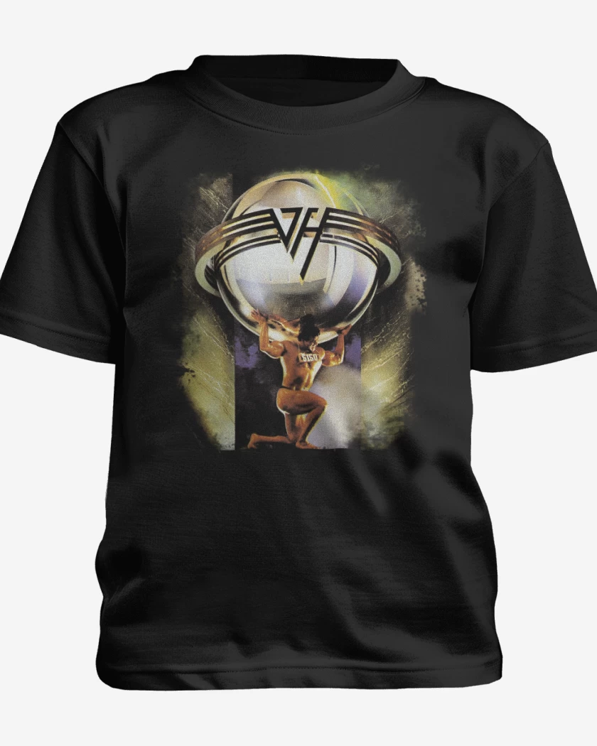 Polera de niño Negro de Van Halen 5150