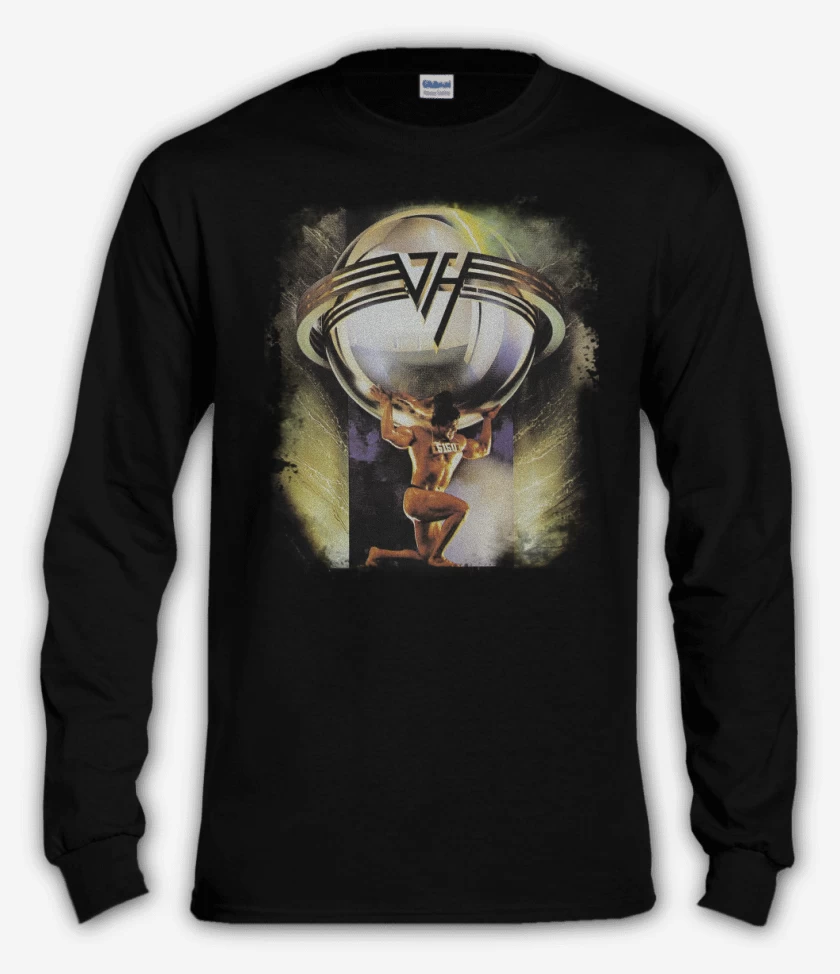 Polera manga larga Negro de Van Halen 5150