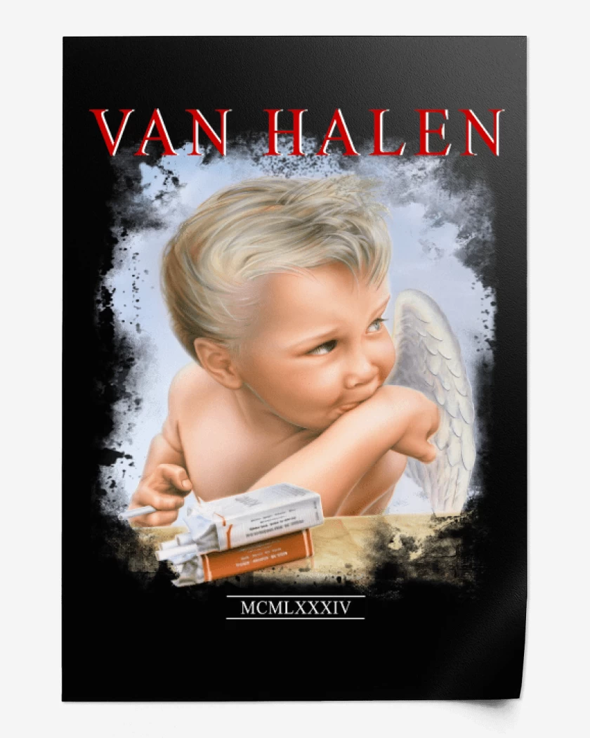 Print Van Halen 1984 N