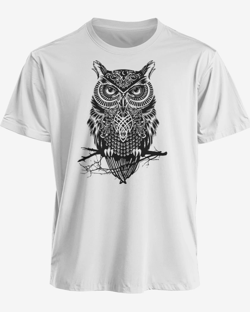 Polera premium Blanco de Buho