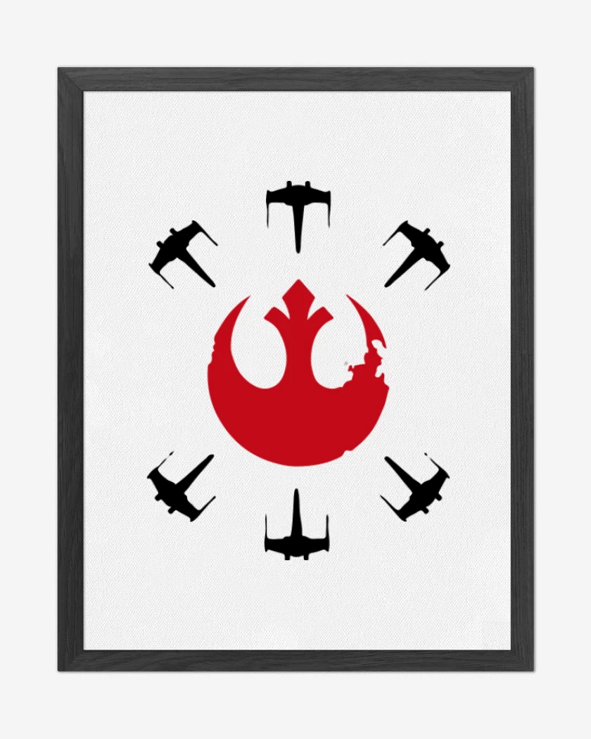 Cuadro decorativo Blanco de The rebellion