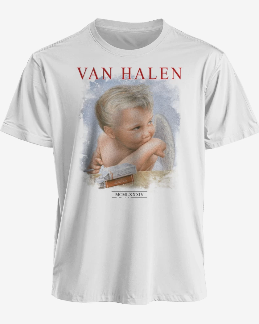 Polera Van Halen 1984 B