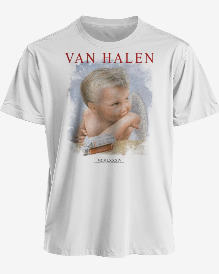 Polera premium Van Halen 1984 B