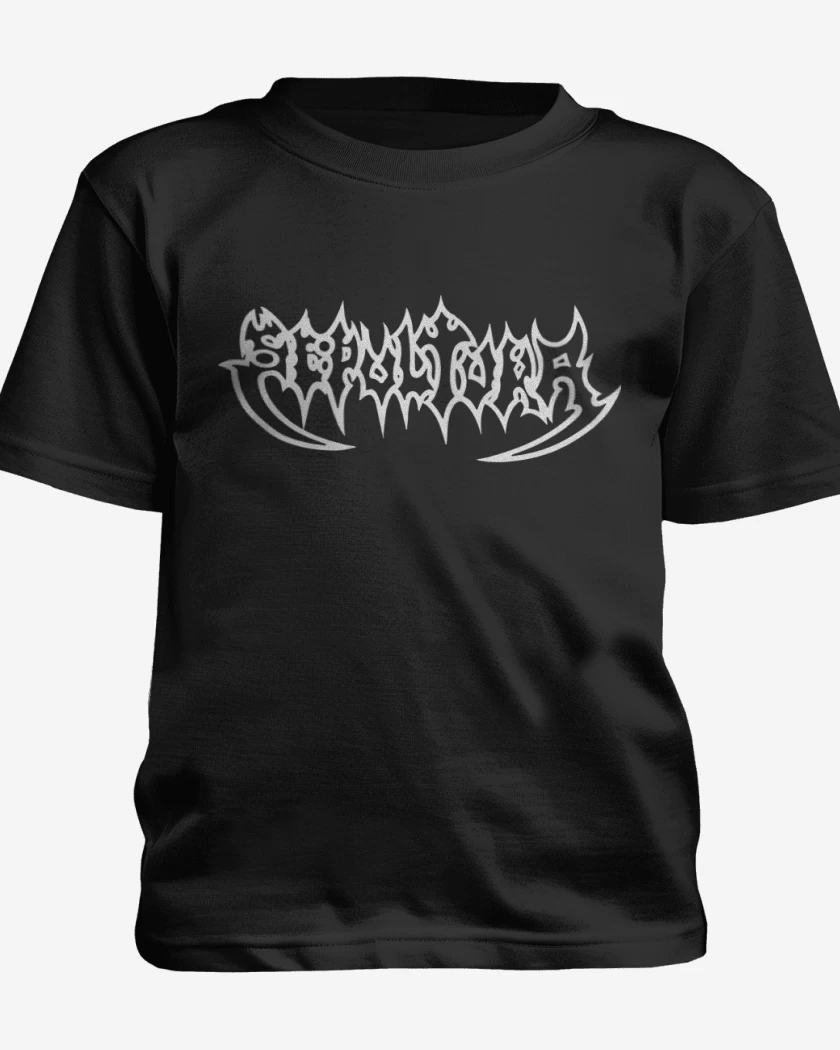 Polera de niño Negro de Sepultura Logo