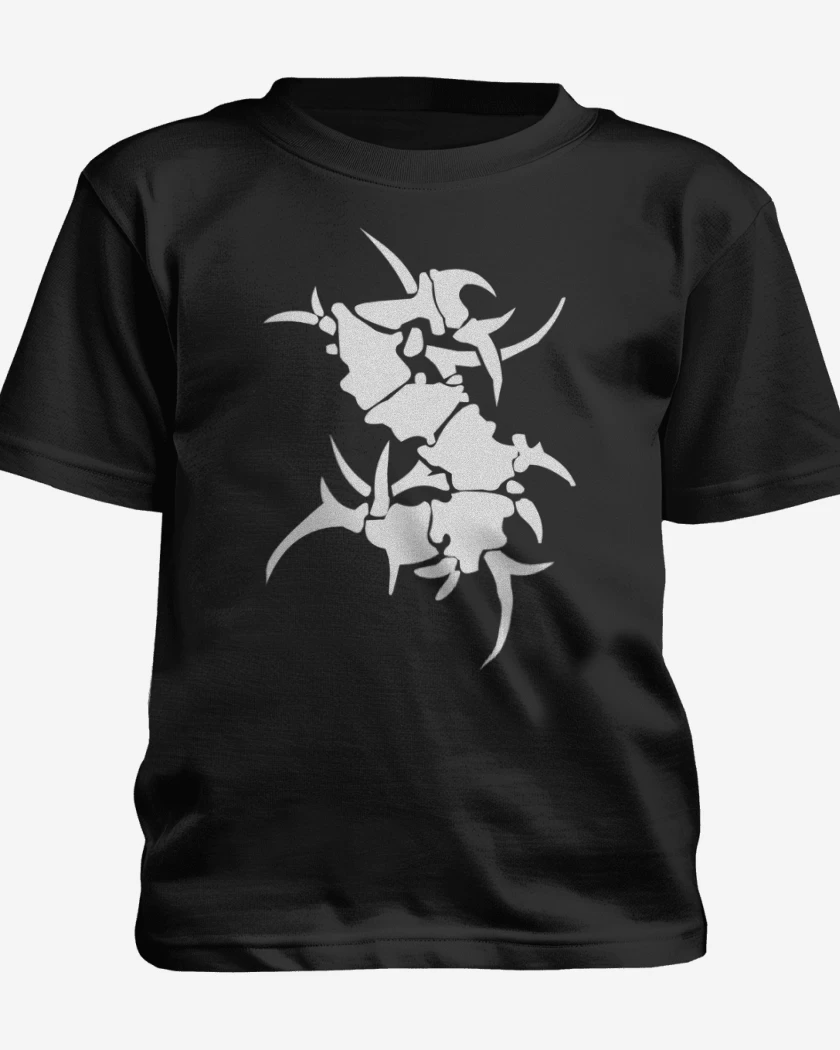 Polera de niño Negro de S de Sepultura