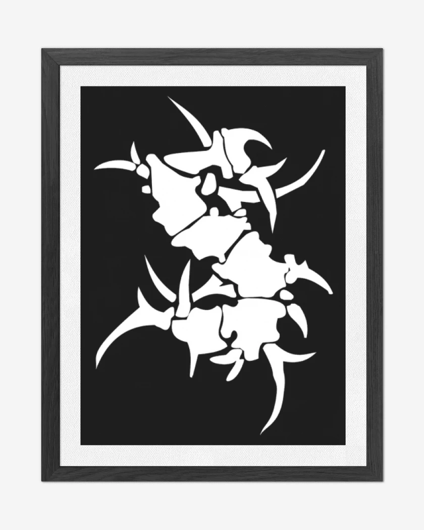 Cuadro decorativo S de Sepultura