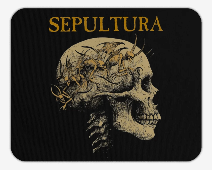 Mousepad Sepultura Calavera