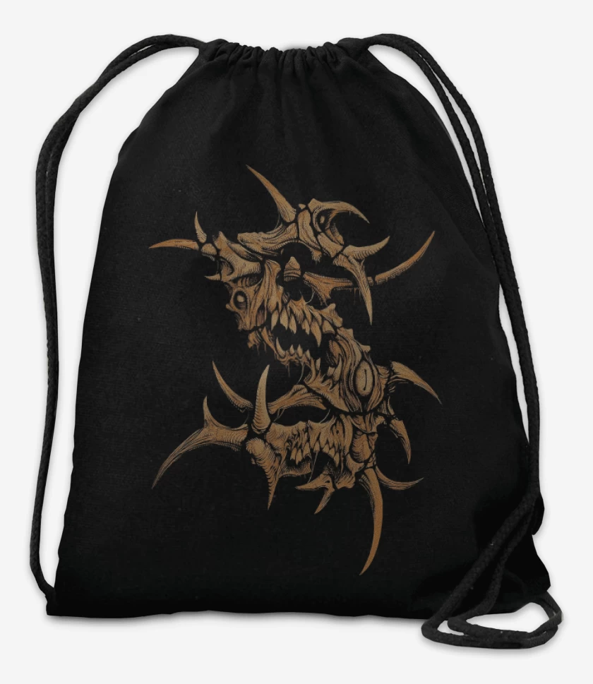 Mochila Negro de Sepultura S