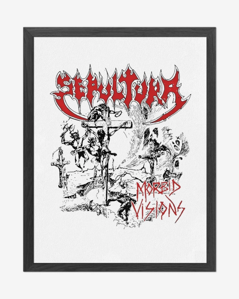 Cuadro decorativo Sepultura Morbid