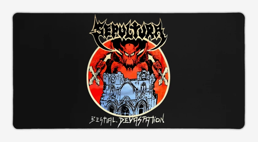 Mouse pad Gamer Sepultura Bestial 