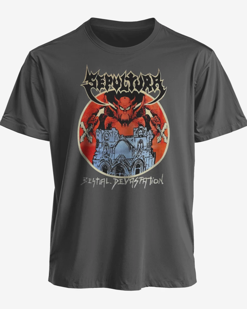Polera Sepultura Bestial 