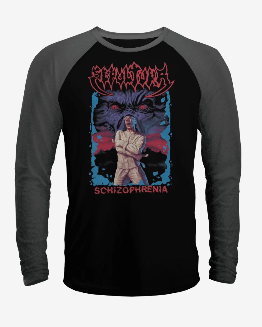 Polera Raglan Sepultura Schizo
