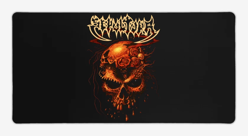 Mouse pad Gamer Negro de Sepultura Beneath