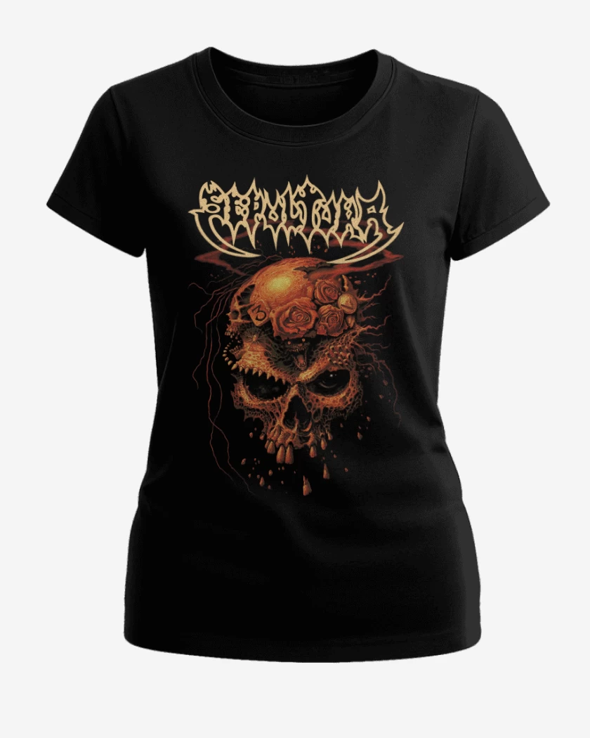 Polera de Mujer Negro de Sepultura Beneath