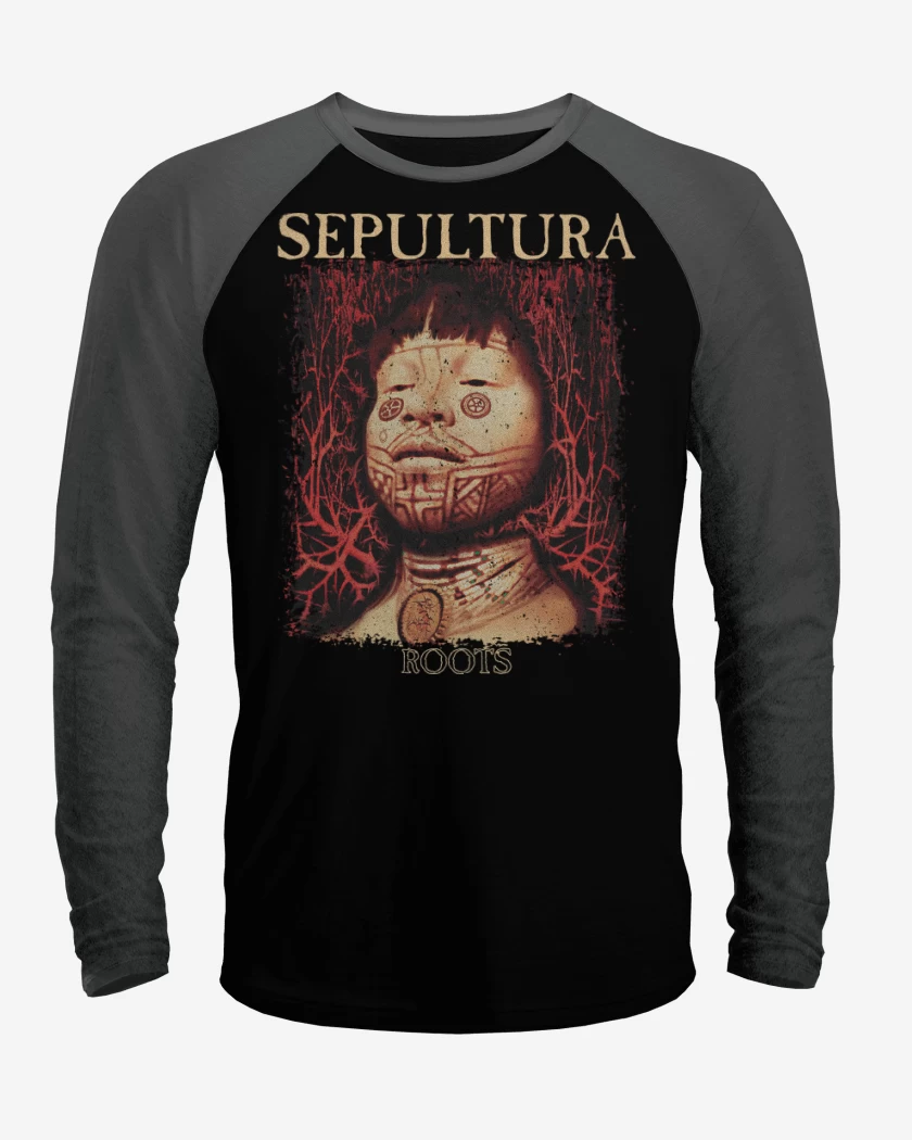 Polera Raglan Sepultura Roots