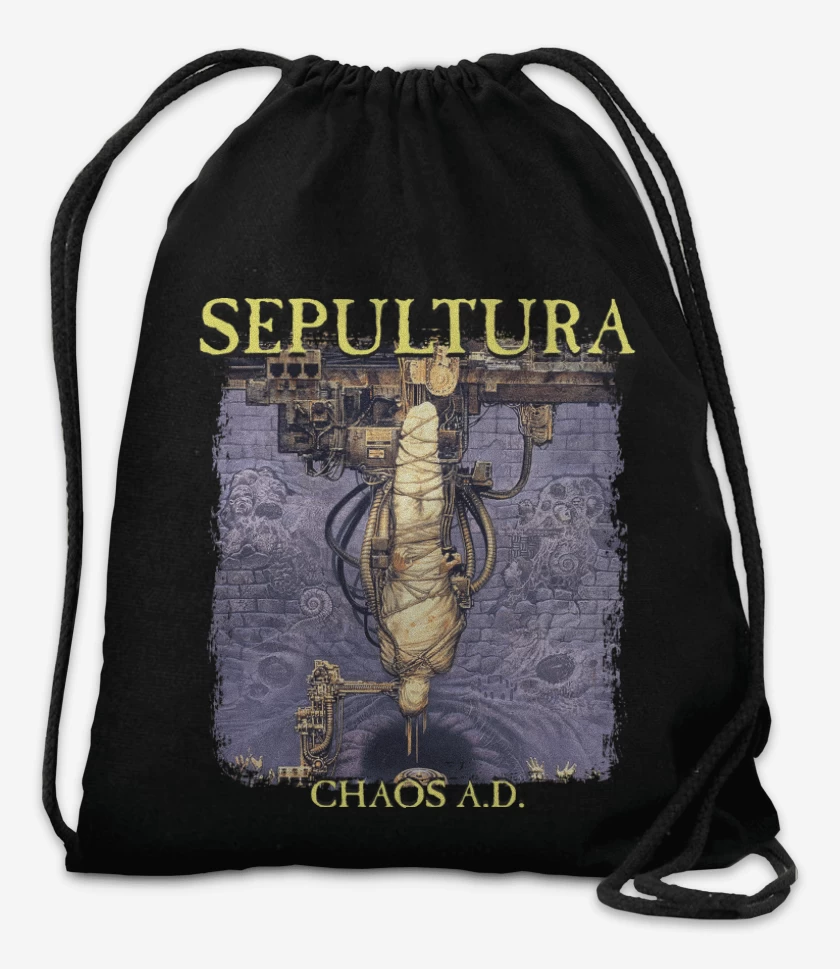 Mochila Sepultura Chaos AD