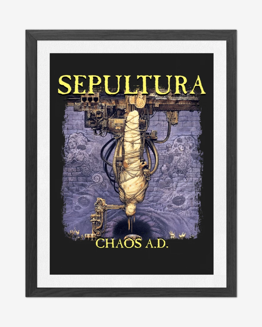Cuadro decorativo Sepultura Chaos AD
