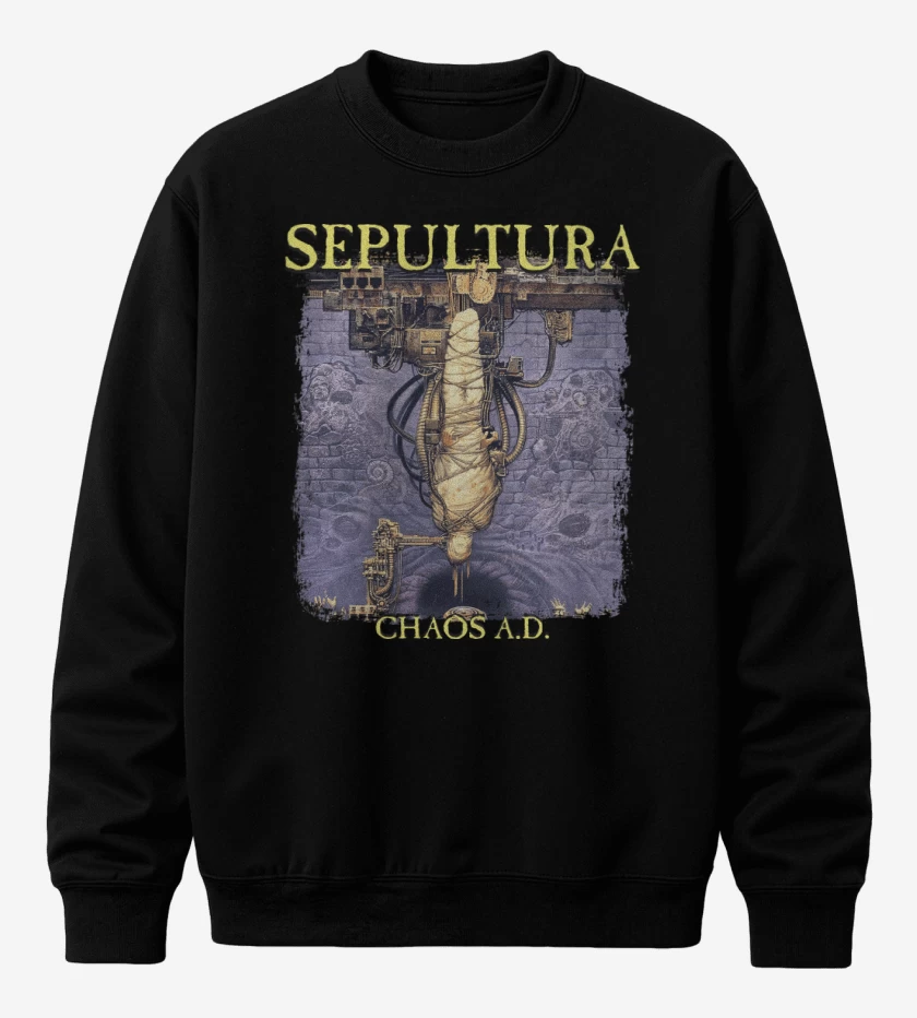 Poleron polo Sepultura Chaos AD