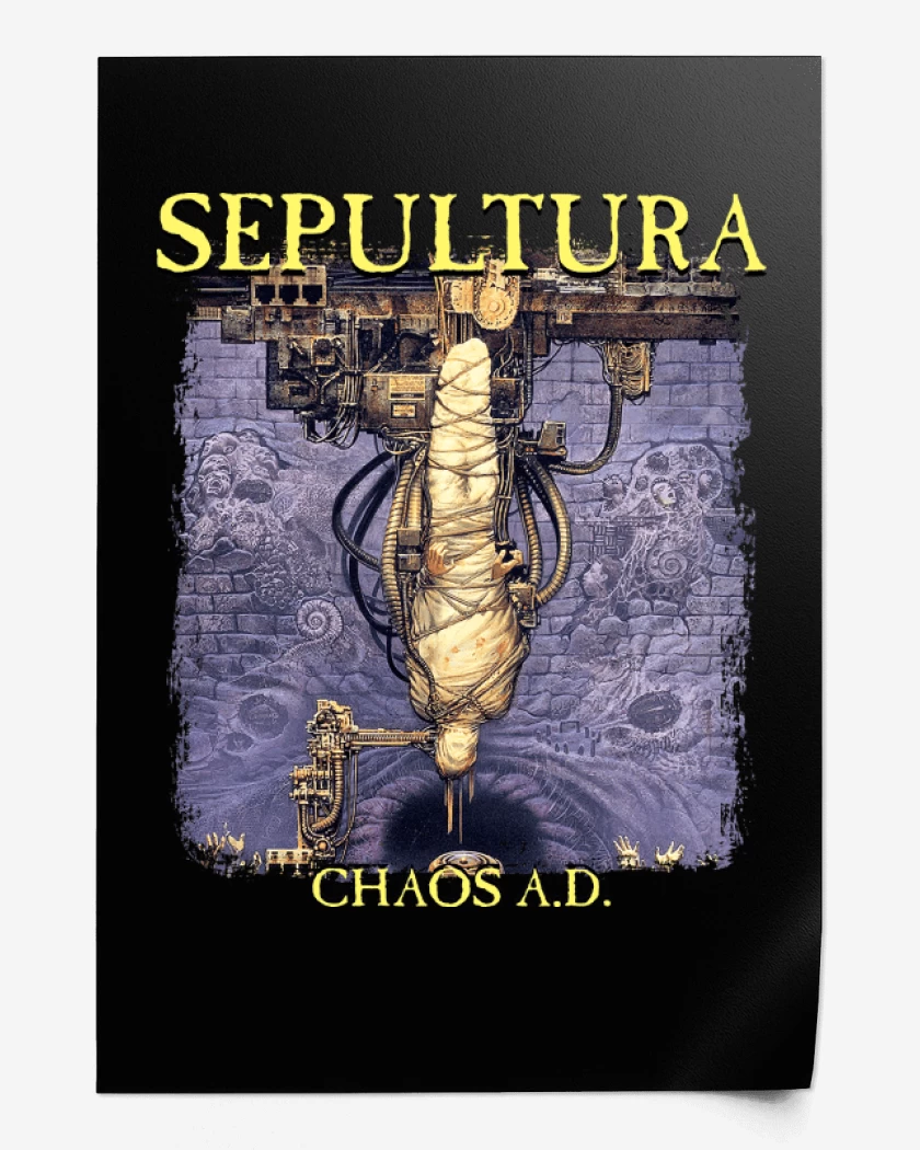 Print Sepultura Chaos AD