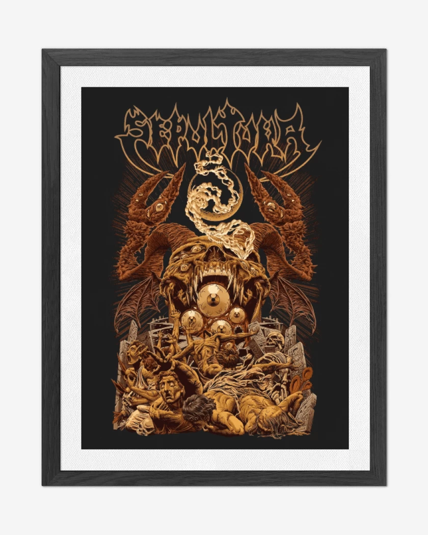 Cuadro decorativo Sepultura Arise v2